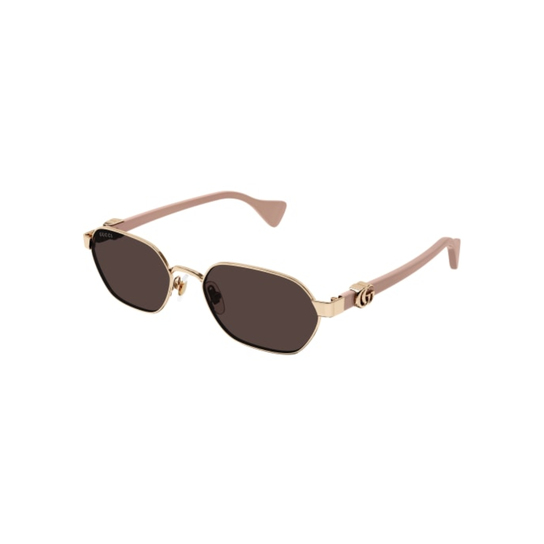 GUCCI GG1593S SUNGLASSES GOLD/PINK