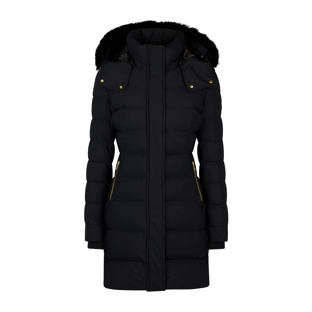 BLACK GOLD SERIES WATERSHED SHEARLING PARKA